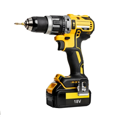 Trapano Avvitatore a Batteria 18V Brushless con 2 Batterie 4.0Ah