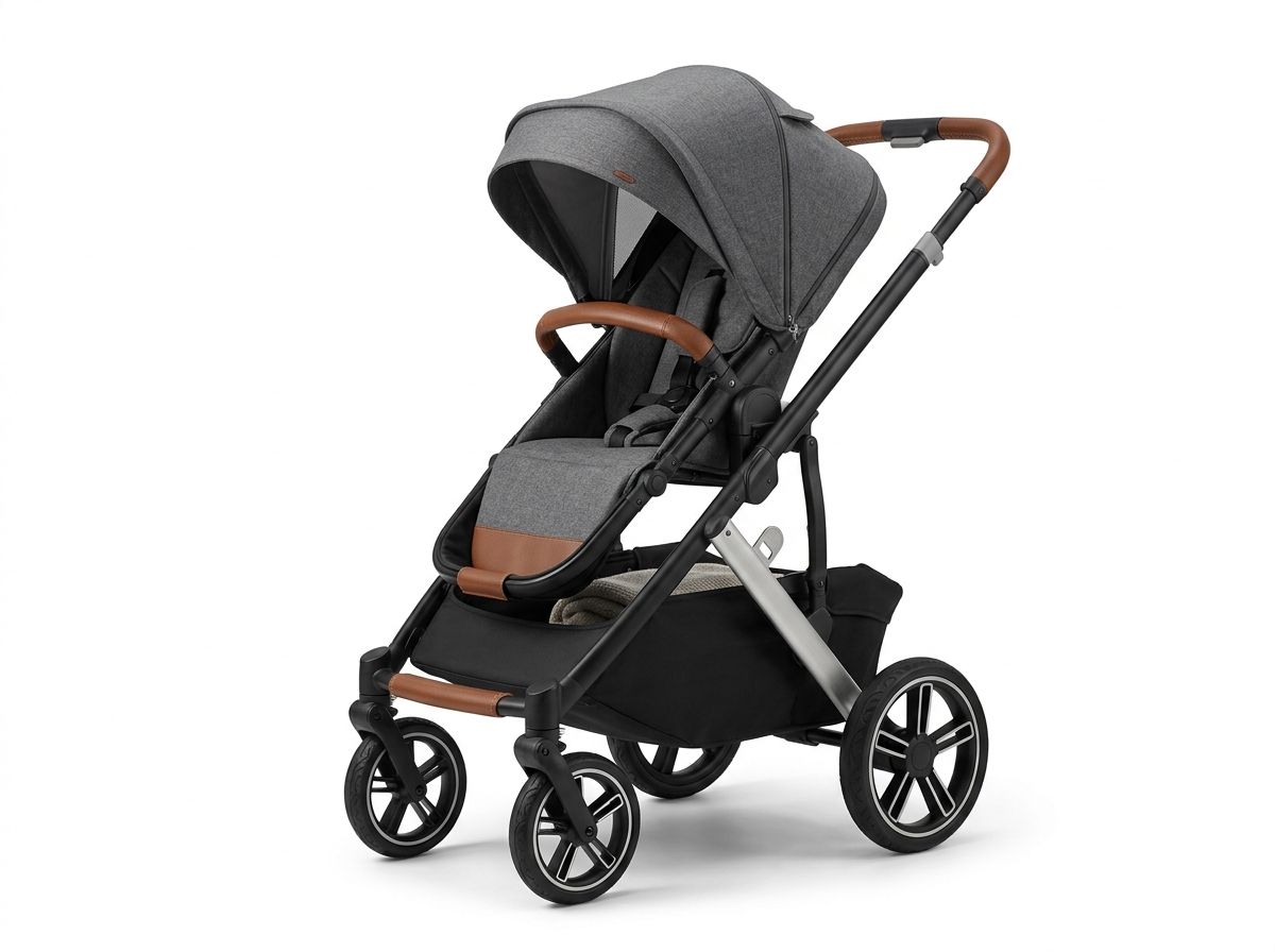 Sistema Trio Modulare All-Terrain Grafite con Telaio Ammortizzato
