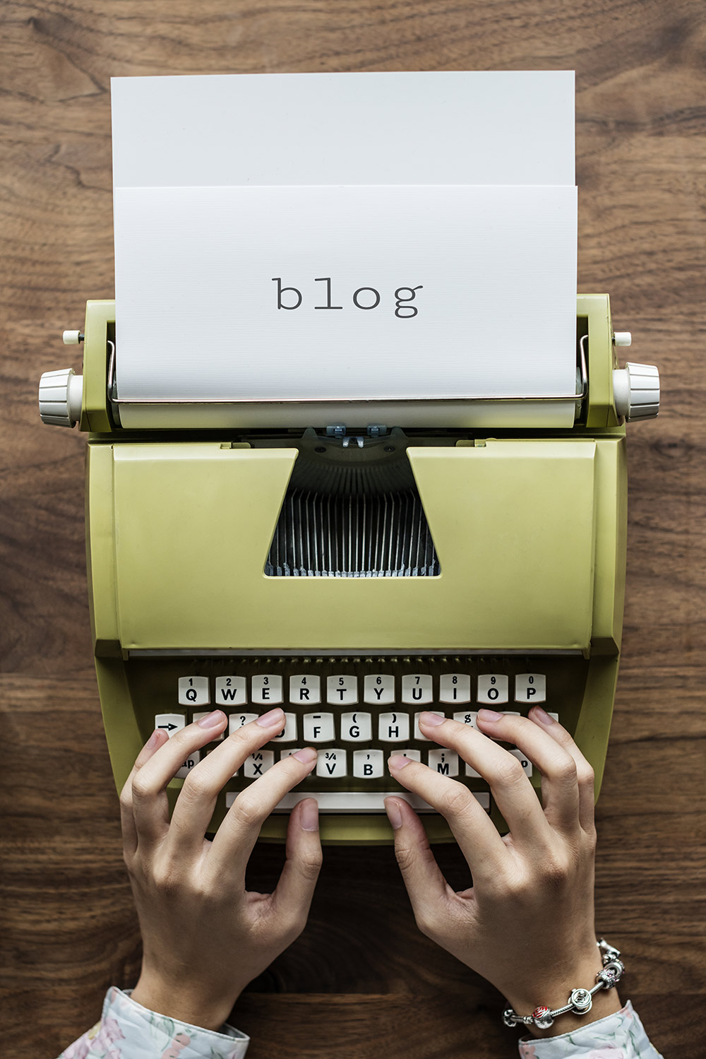 Typewriter Blog