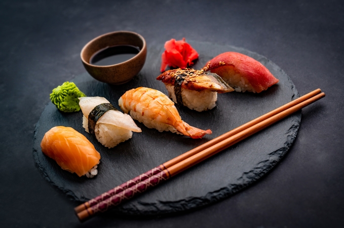 Truffle Rainbow Uramaki