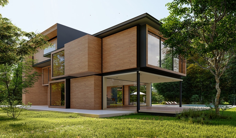 Attico Panoramico High-Tech con Terrazzo Living