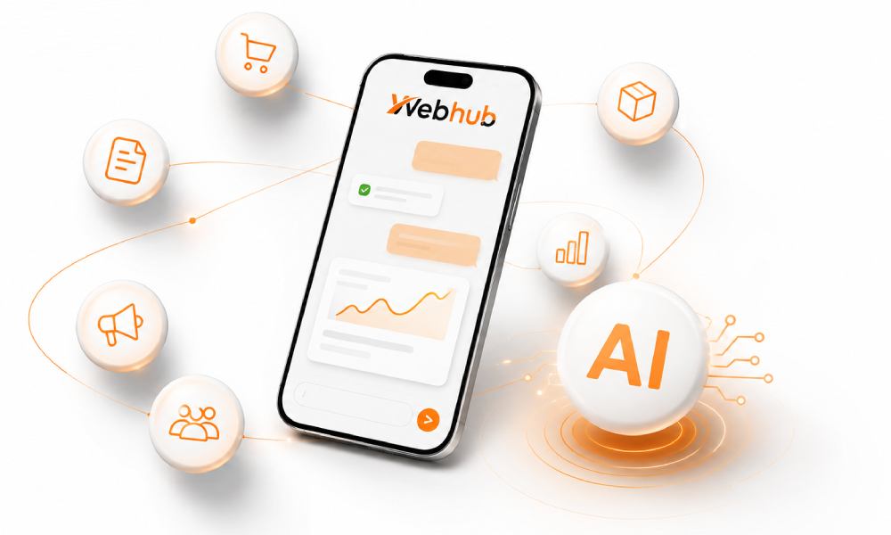 Gestione Sito Web da Smartphone con AI