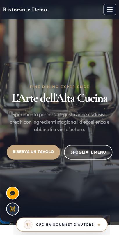 Ristorazione & Menu Digital Mobile