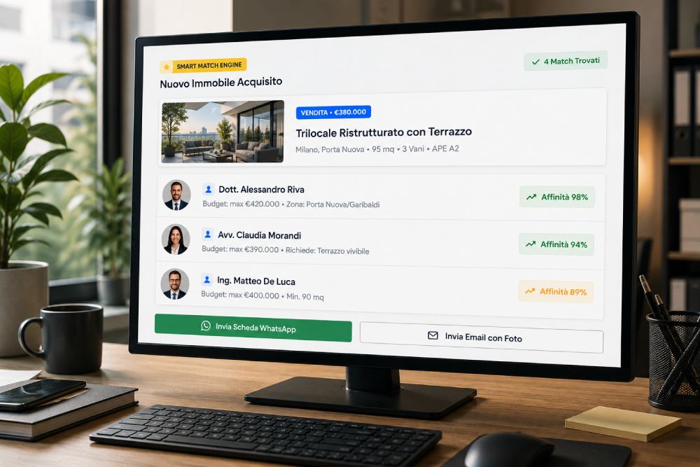 Incrocio Automatico Domanda e Offerta Immobili
