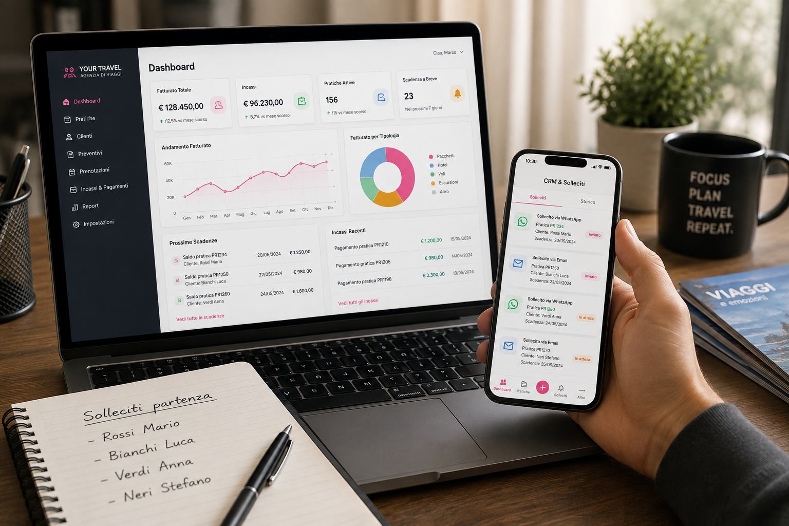 CRM Travel UI