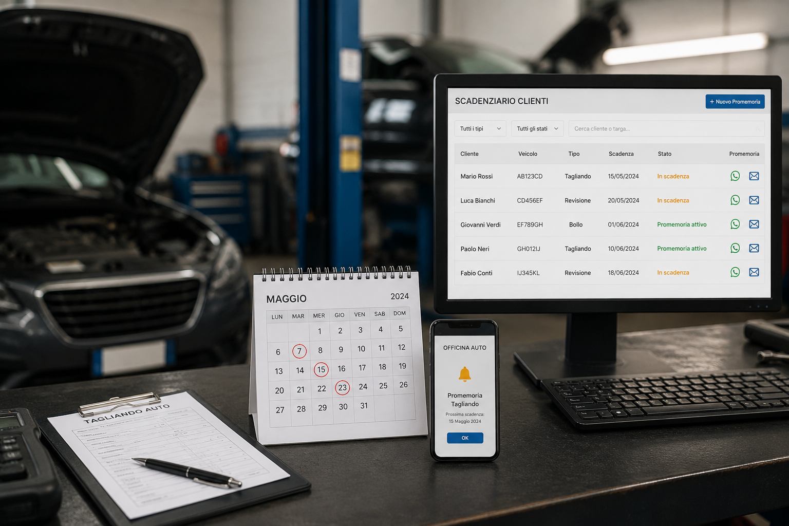 Scadenziario Reminder Clienti
