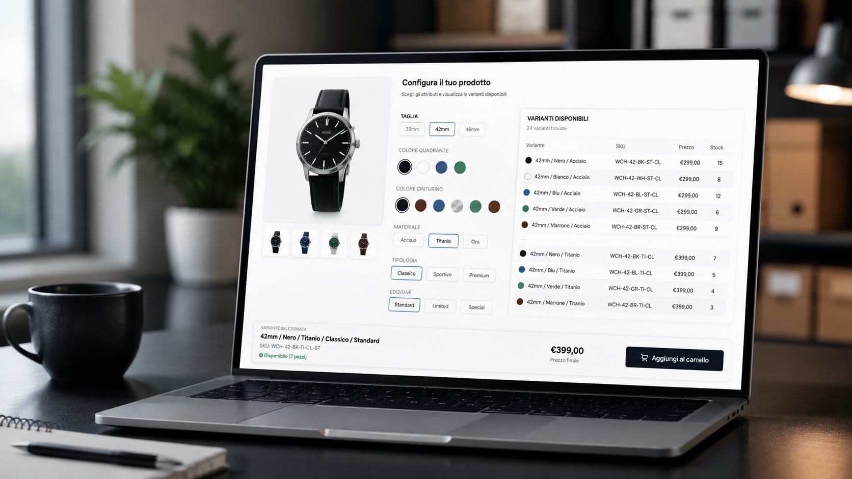 Gestione Catalogo E-Commerce