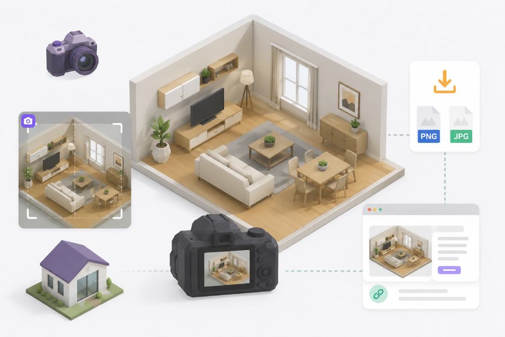 Scatto Foto HD e Rendering per il Cliente