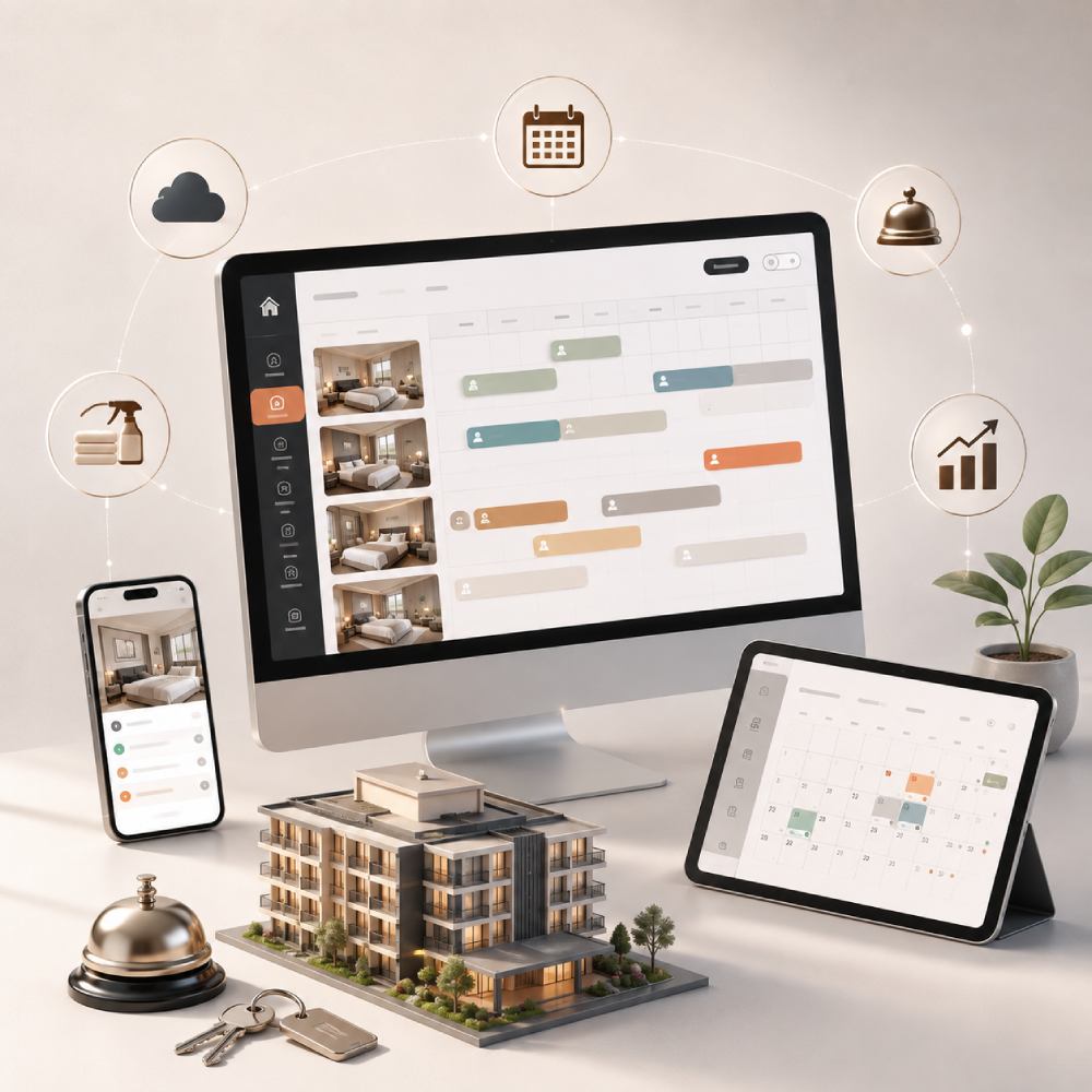 Dashboard gestionale struttura ricettiva