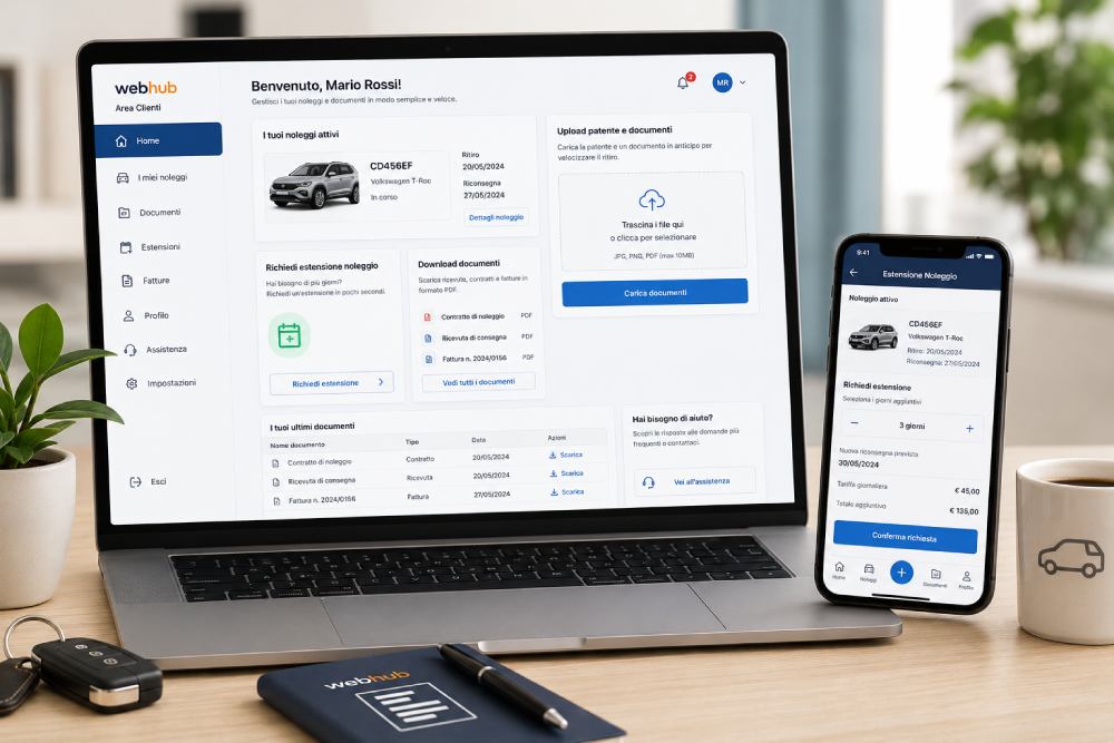 Area Clienti e Fast Check-in Digitale