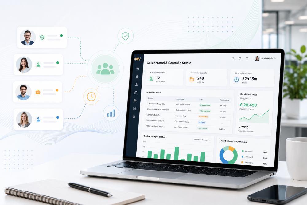 Gestione Collaboratori & Controllo Studio