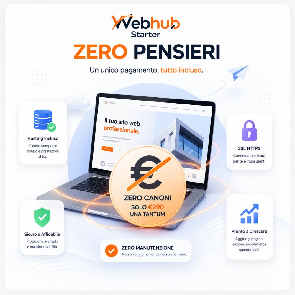 WebHub Starter Conversione e Contatti
