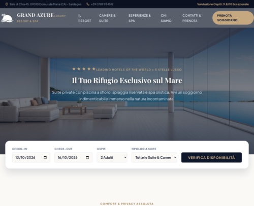 Grand Azure • Luxury Resort & Spa 5 Stelle