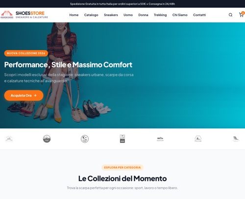 ShoesStore • E-Commerce Scarpe & Sneakers di Tendenza