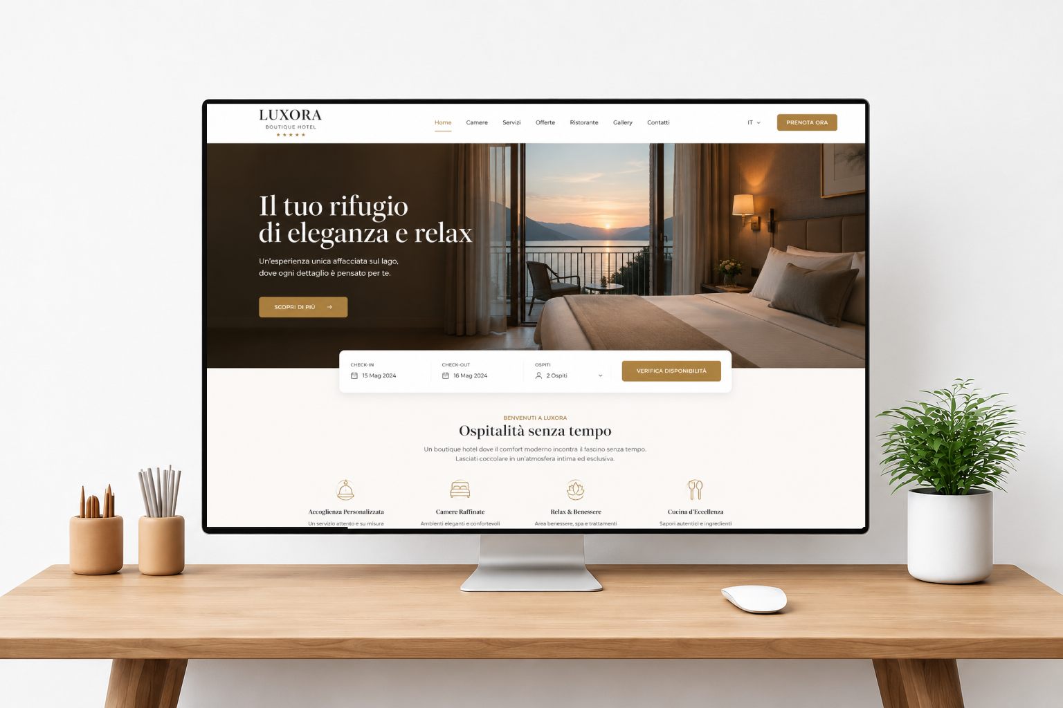 Sito Web per Strutture Ricettive: Hotel, B&B, Agriturismo