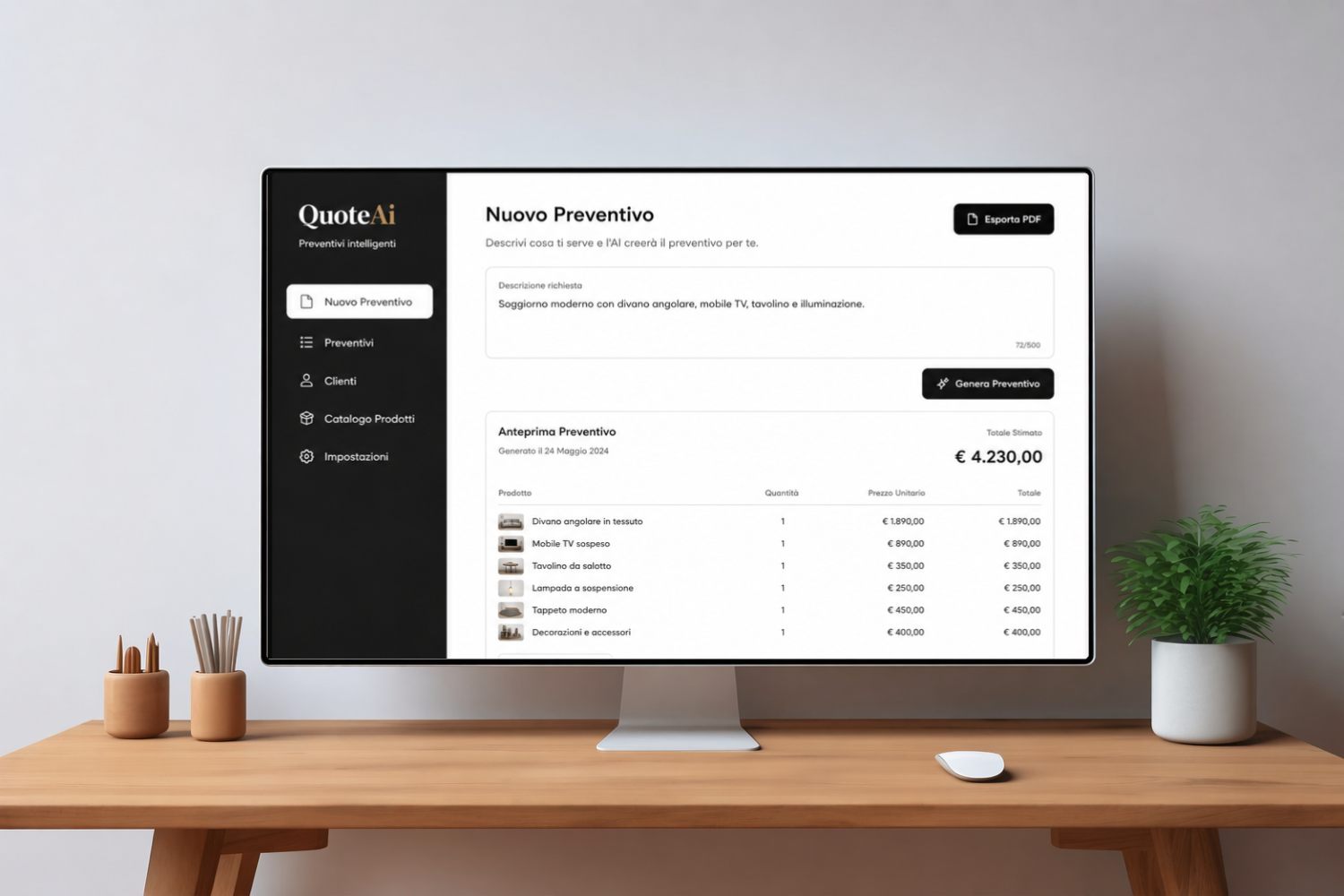 Preventivatore AI