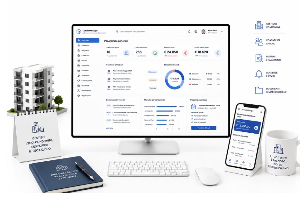 Software Gestionale per Amministratori di Condominio Cloud