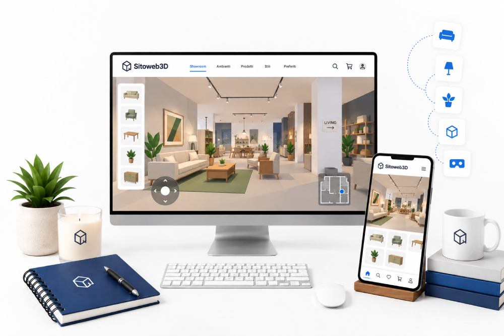 SitiWeb 3D & Showroom dalle Tue Foto